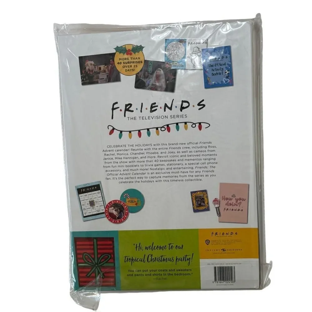 Friends The Official Advent Calendar 25 Days Of Surprises - New / Sealed